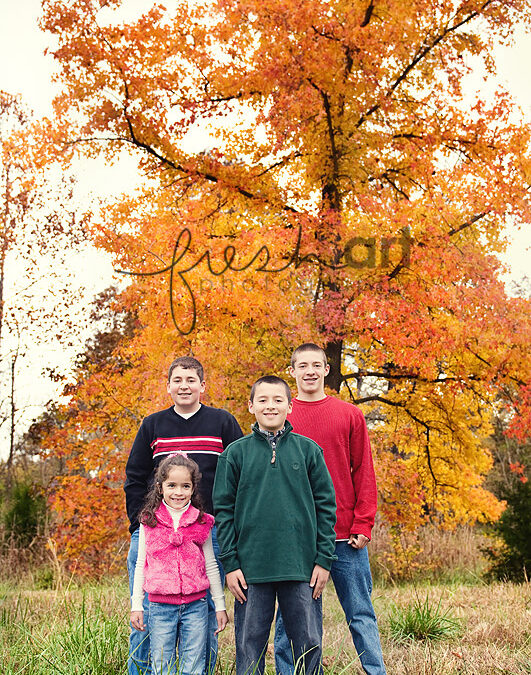 Lisa and her awesome kids. {St. Louis Family Photographers}