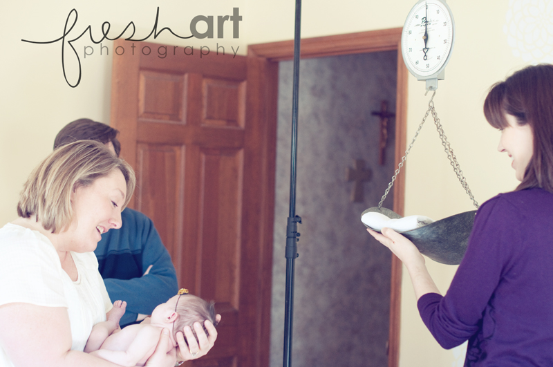 People always ask us to see the “behind the scenes” – {St. Louis Newborn Photographers}