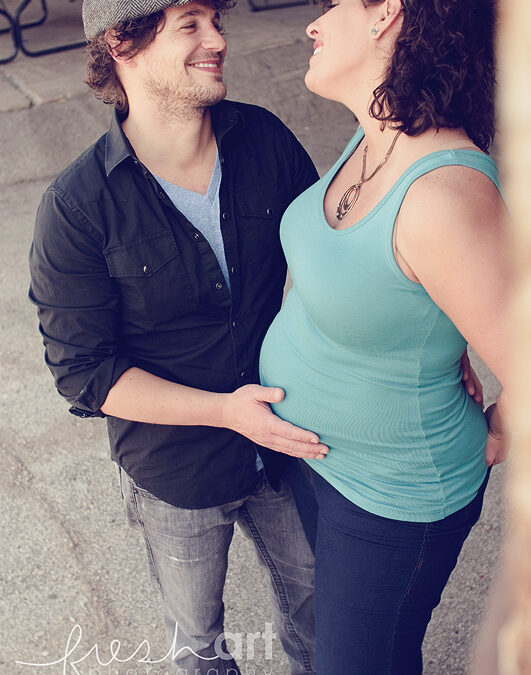 Josh and Megan | St. Louis Maternity Photographers