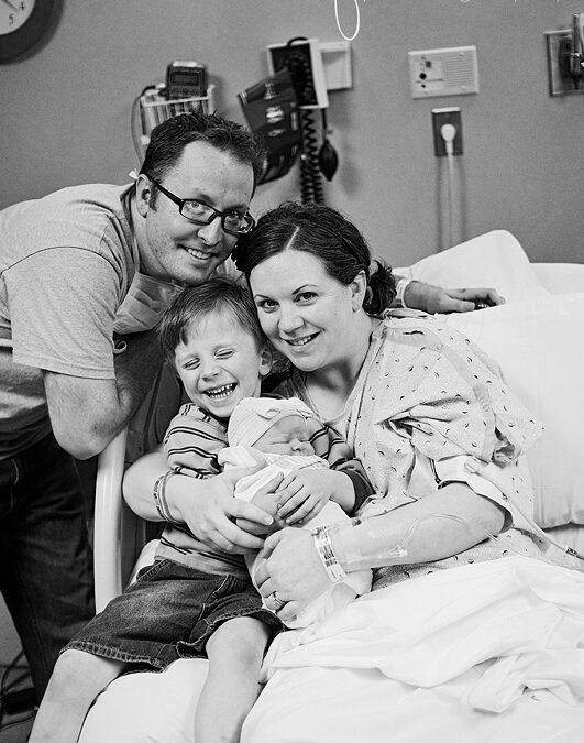 The birth of Lucy | St. Louis Birth Photographers