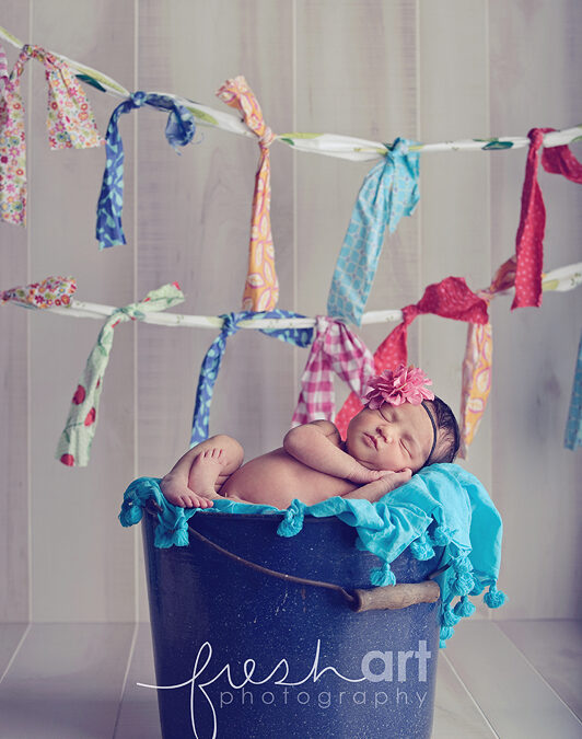 Aubrey | St. Louis Newborn Photography | And a peak at our studio!