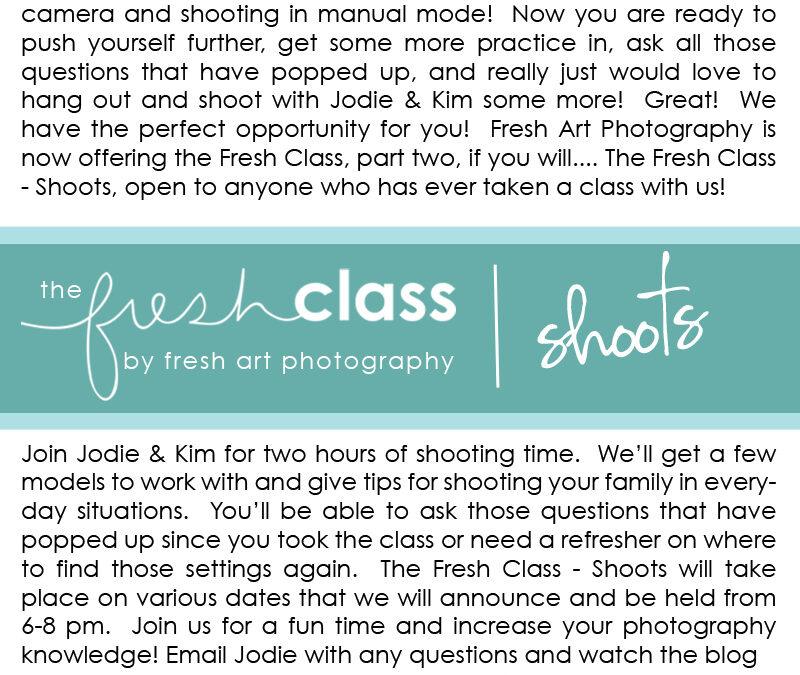 The Fresh Class – Shoots