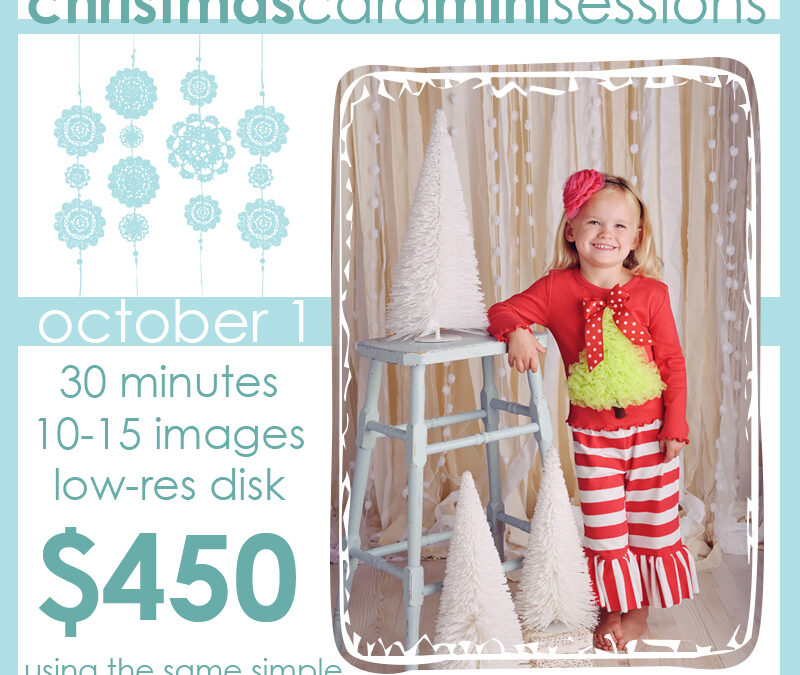 Christmas Card Mini Sessions 2011! | St. Louis Family Photography