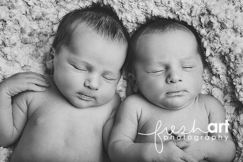 Kane and Stephen | St. Louis Newborn Twin Photography