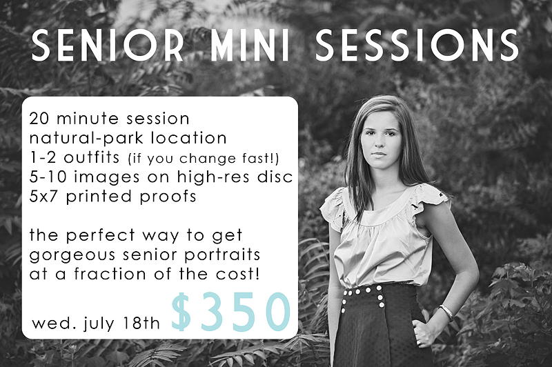 High School Senior MINI SESSIONS | St. Louis Senior Photography