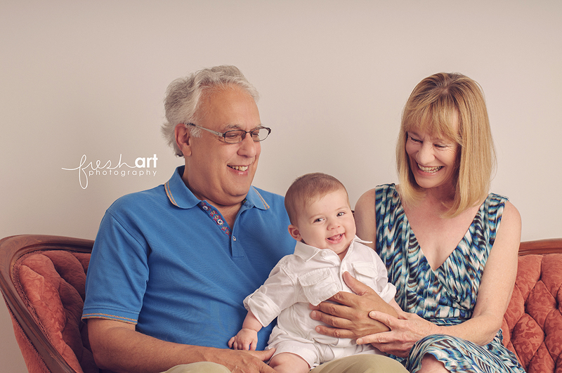 Oliver’s Grandparent Mini Session | St. Louis Family Photography