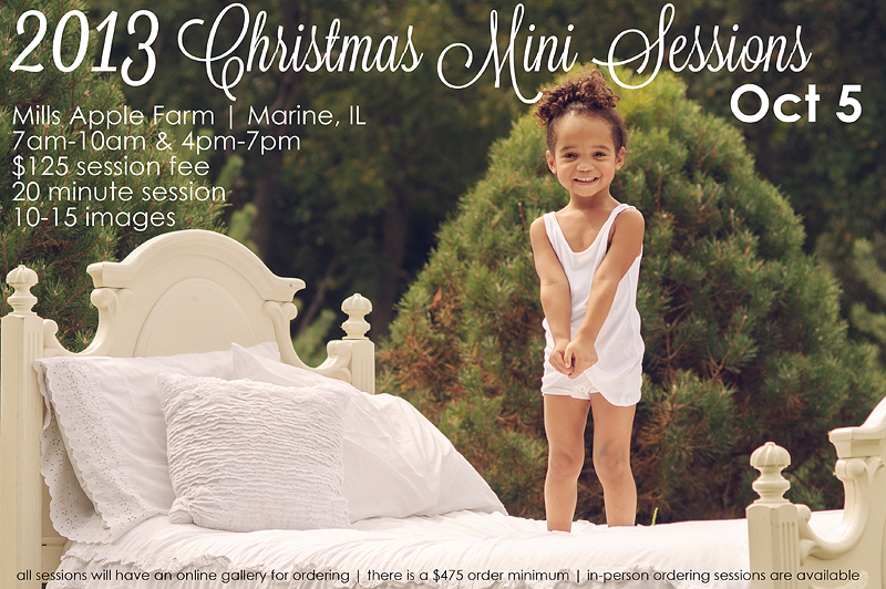 Mills Apple Farm | Christmas Mini Sessions | St. Louis Family Photography