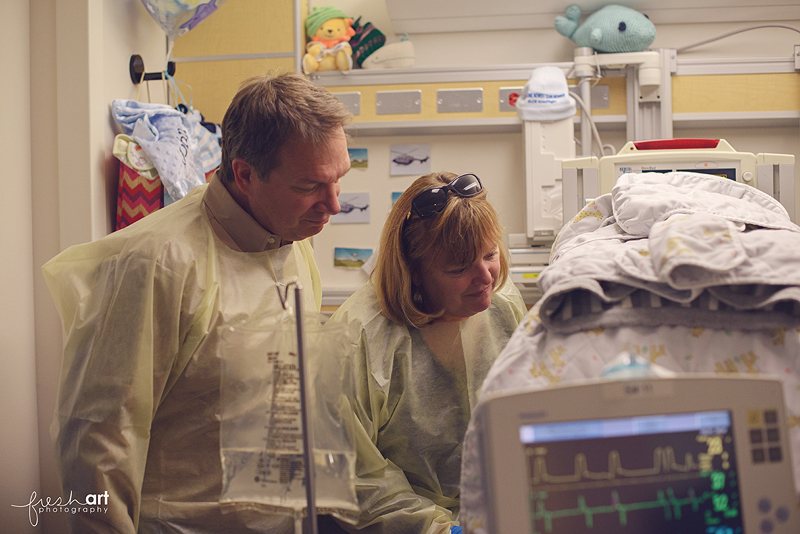 John and Sam’s Baptism | St. Louis Children’s Hospital NICU Photographer