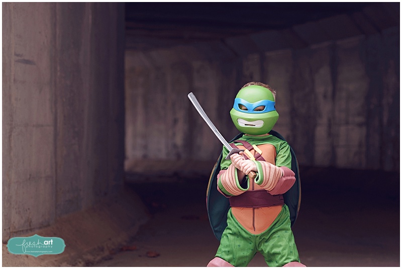 Teenage Mutant Ninja Turtles | St. Louis Children’s Photography | Halloween Photography