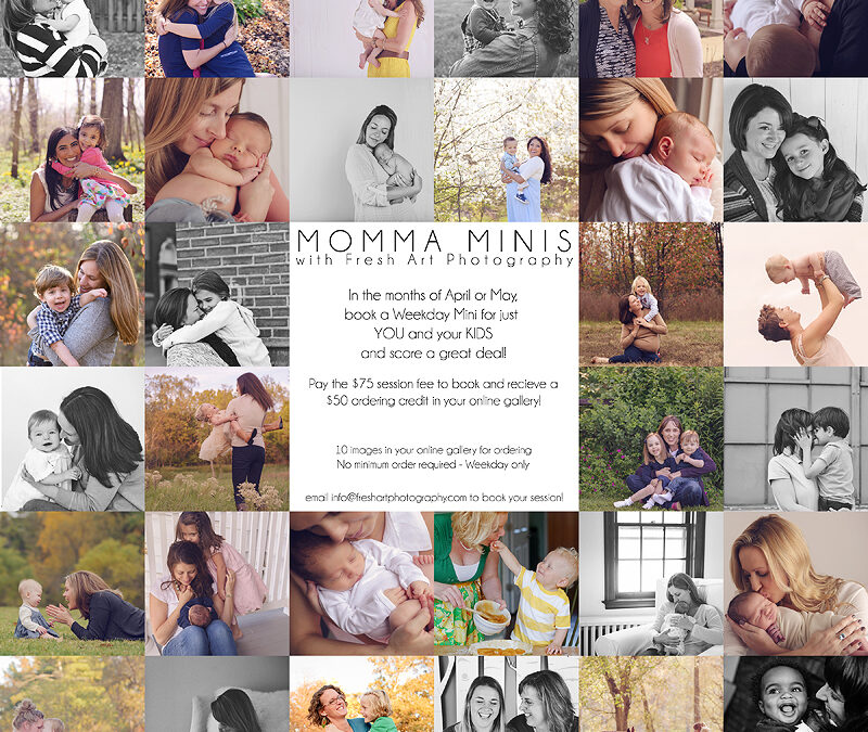 Momma Minis in April and May | St. Louis Family Photography