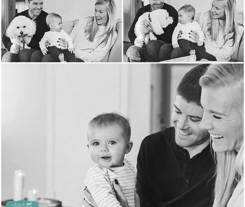 Theo’s In-Home 4 Month Old Session | St. Louis Family Photography