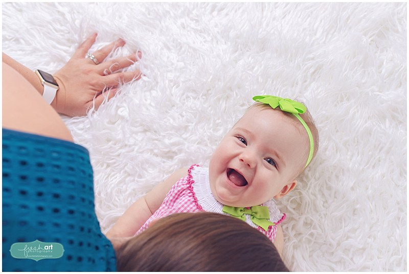 Lauren Sits Up! | St. Louis Studio Photography