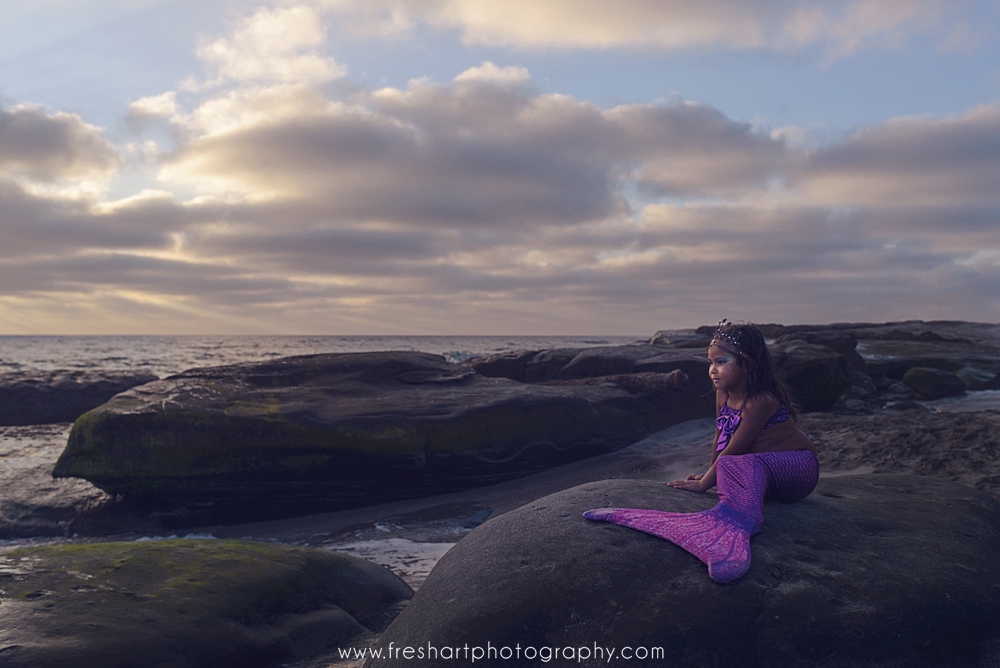 Amina the Mermaid | San Diego Children’s Photography